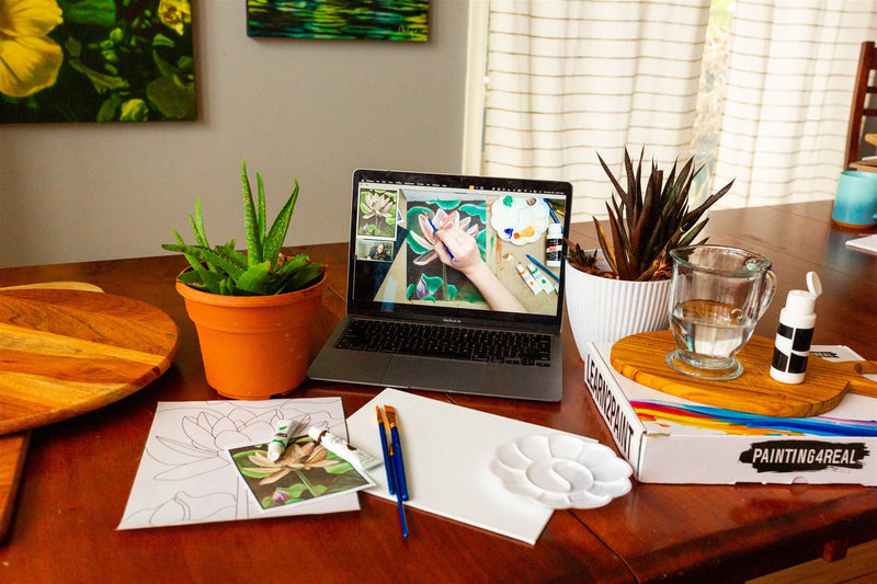 Botanical Painting Kits DIY Wall Art Time For Art