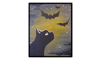 Black Cat and Bats