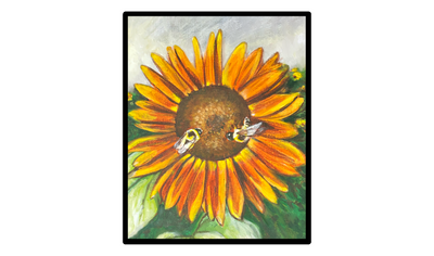 Sunflower and Bees